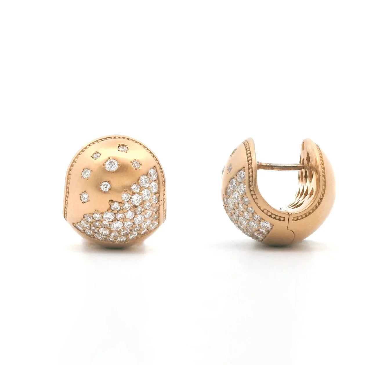 ORELIA Moissanite Earrings S925 Silver Plated Yellow Gold Woman Stud Earrings Fine Jewelry
