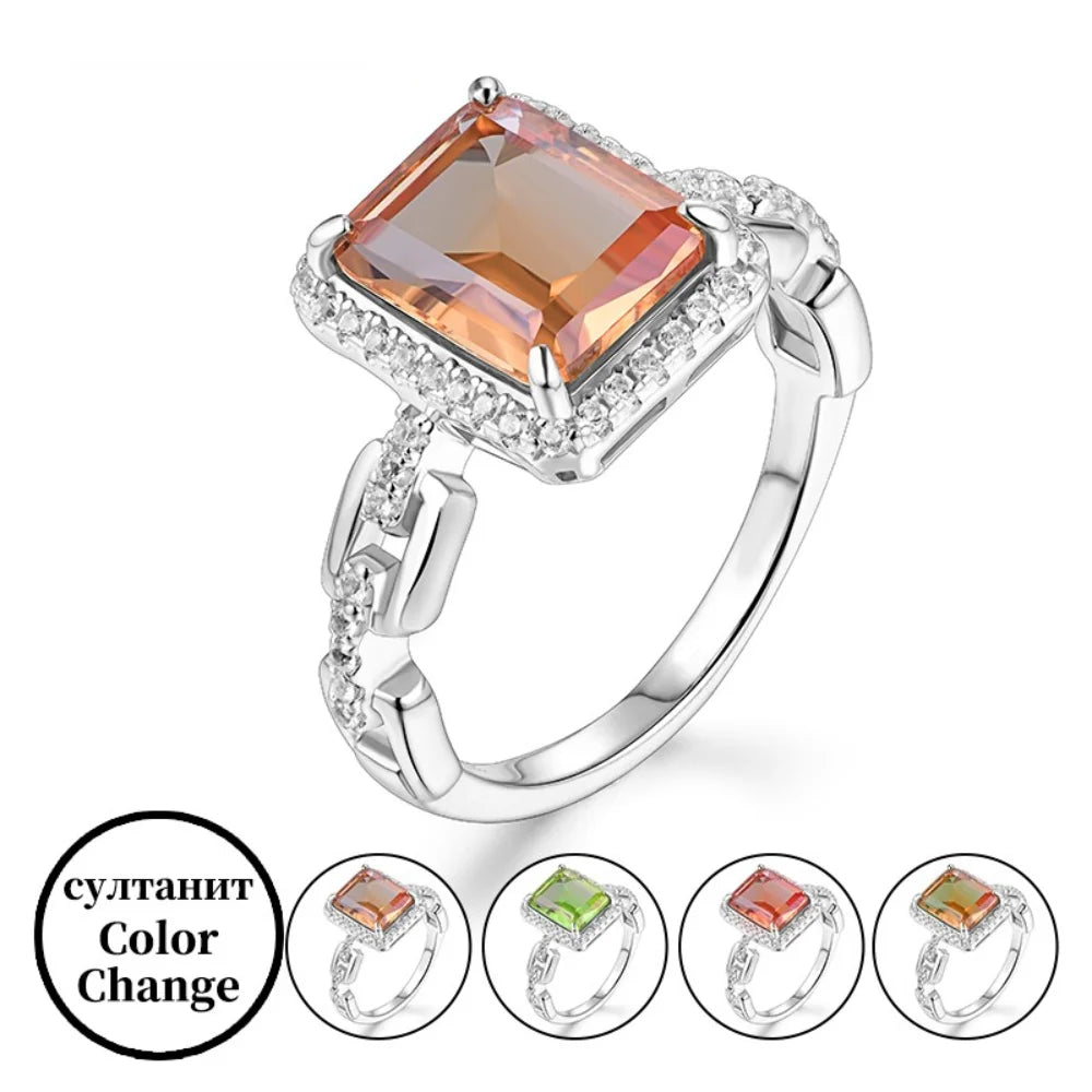 Zultanite Gemstone Ring