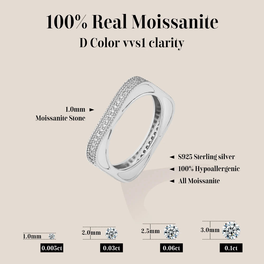 Moissanite Ring