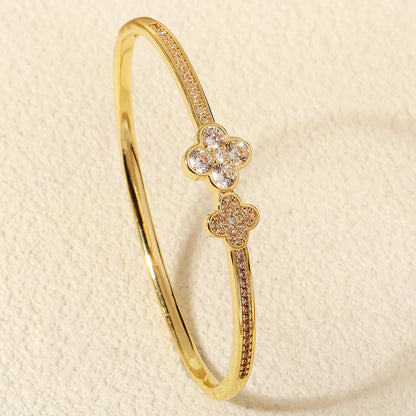 Zirconium Opening Bracelet