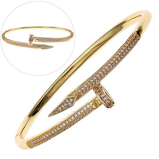 Zirconium Opening Bracelet