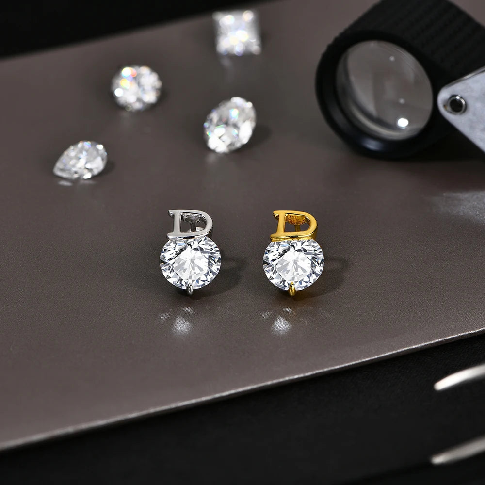 Moissanite Stud Earrings