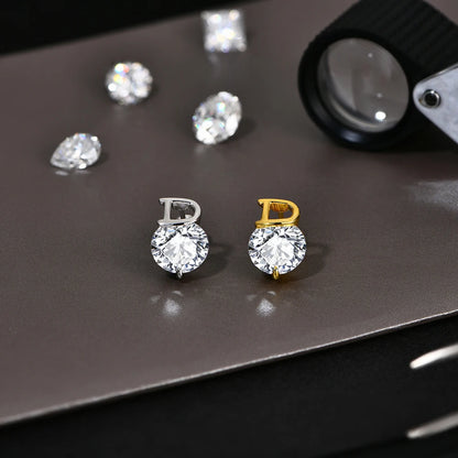 Moissanite Stud Earrings