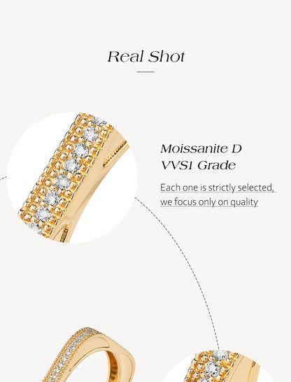 Moissanite Ring