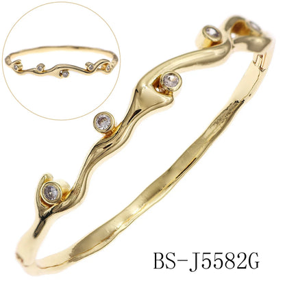 Zirconium Opening Bracelet