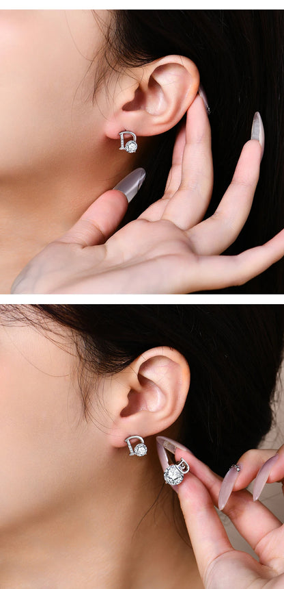 Moissanite Stud Earrings