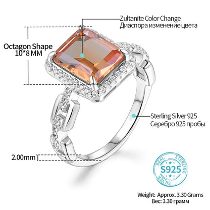 Zultanite Gemstone Ring