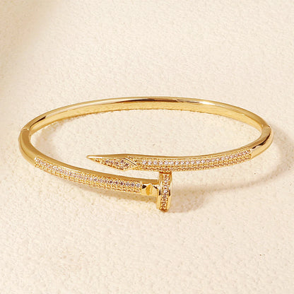 Zirconium Opening Bracelet