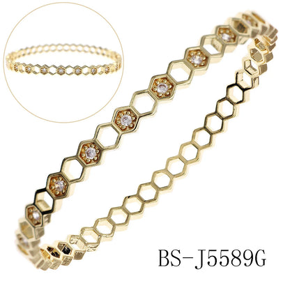 Zirconium Opening Bracelet