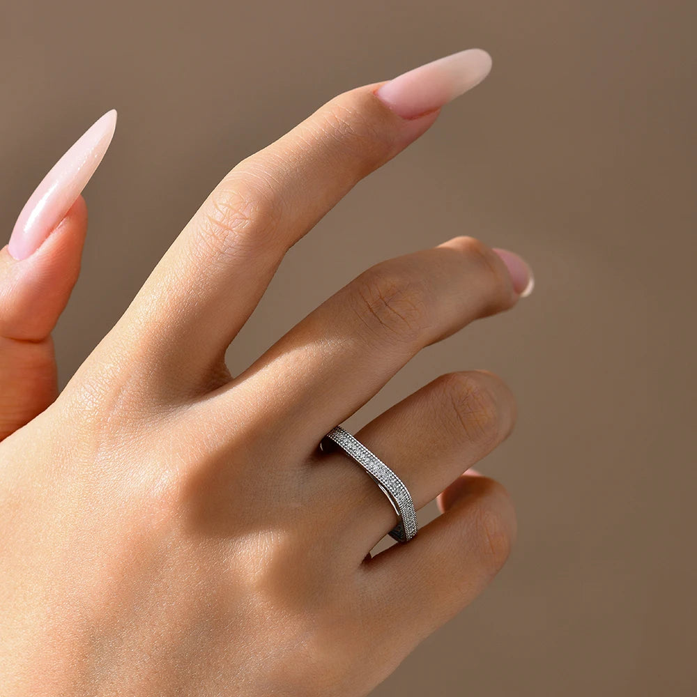 Moissanite Ring