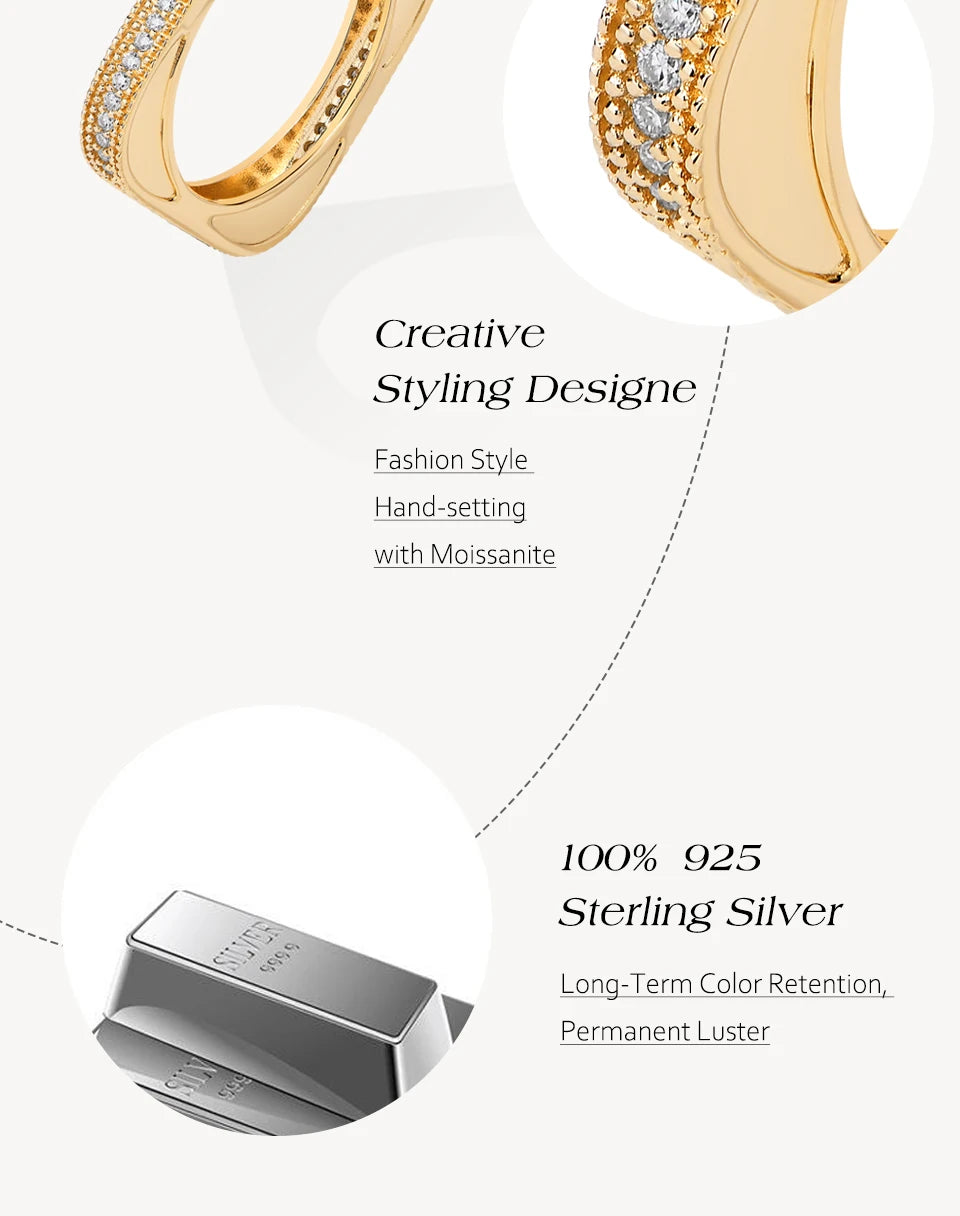 Moissanite Ring