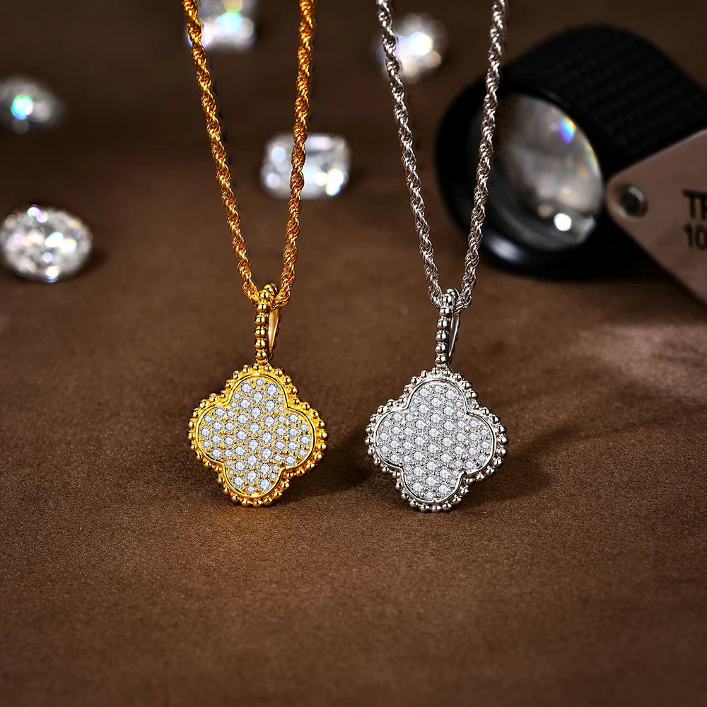All D Color VVS1 Moissanite Jewelry Set