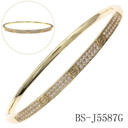 Zirconium Opening Bracelet