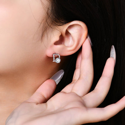 Moissanite Stud Earrings