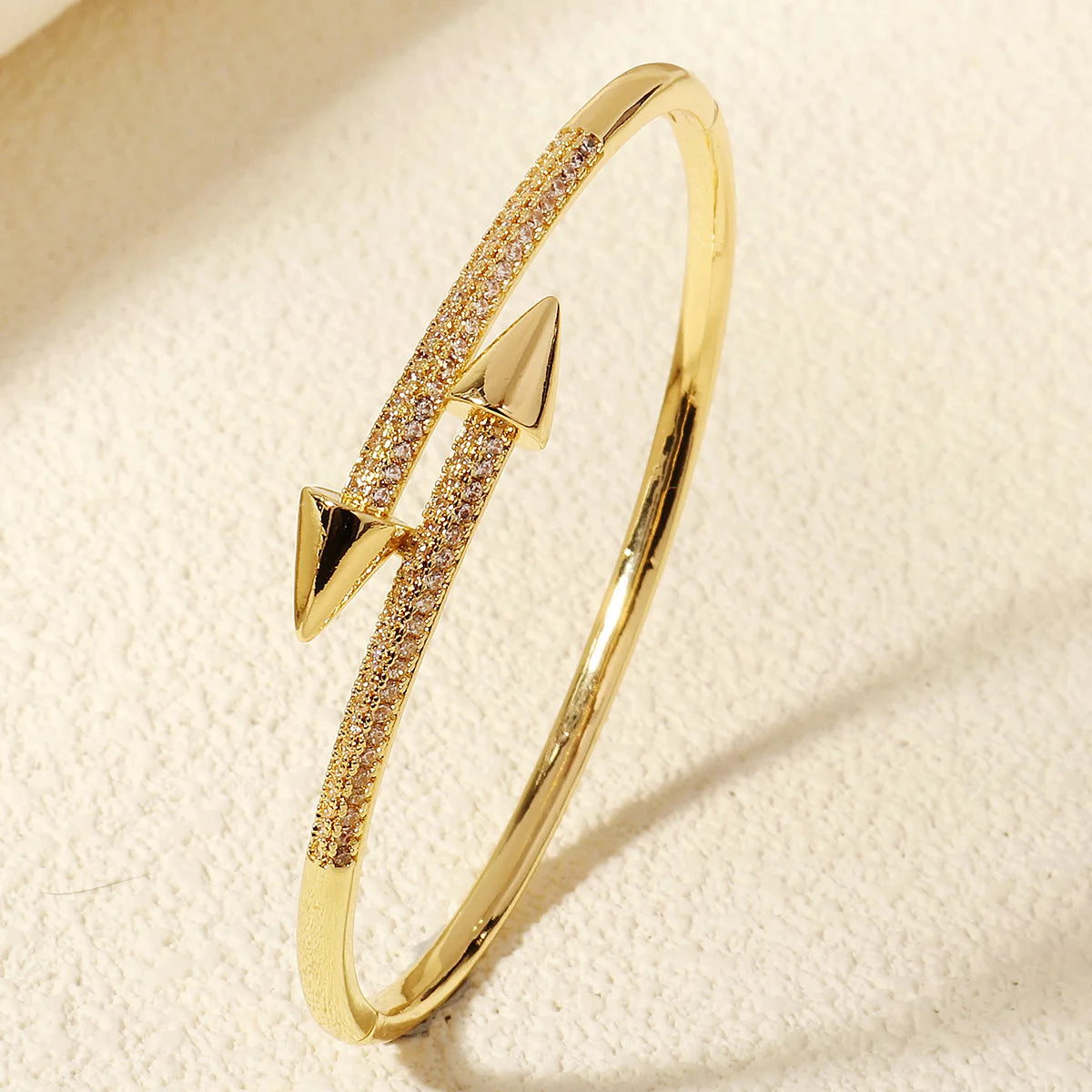 Zirconium Opening Bracelet