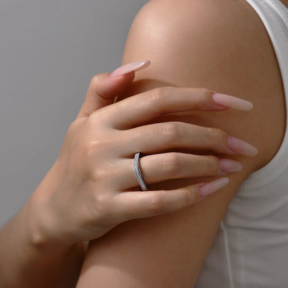 Moissanite Ring