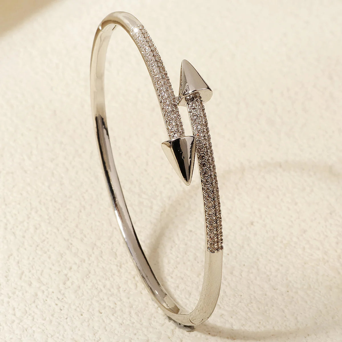 Zirconium Opening Bracelet