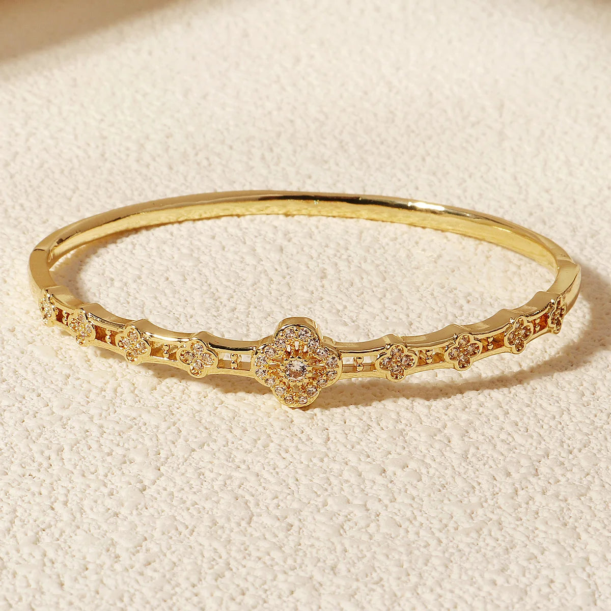 Zirconium Opening Bracelet