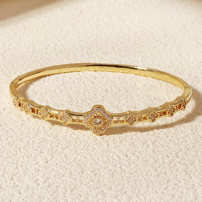 Zirconium Opening Bracelet