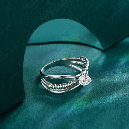 Moissanite Ring