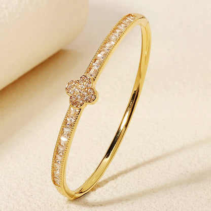 Zirconium Opening Bracelet
