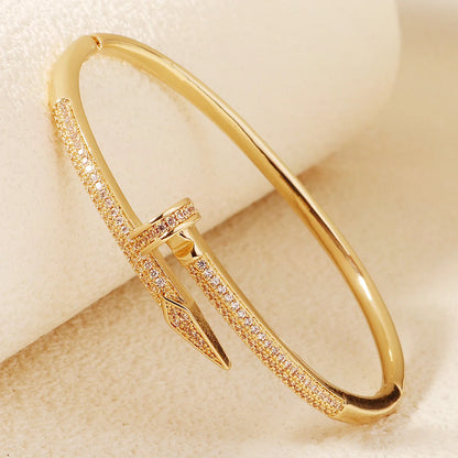 Zirconium Opening Bracelet