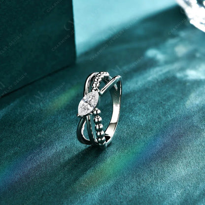 Moissanite Ring