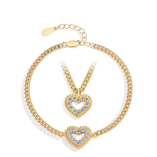 Luxury Moissanite Jewelry Set