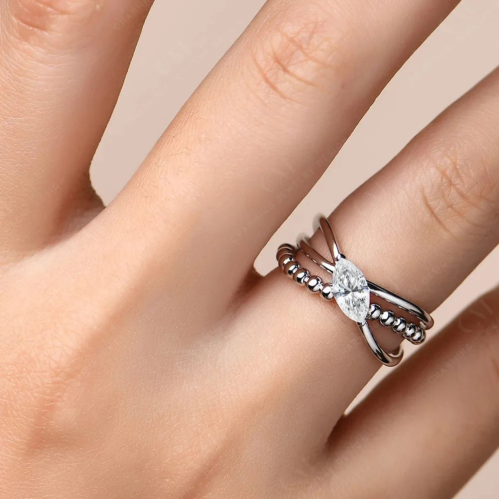Moissanite Ring