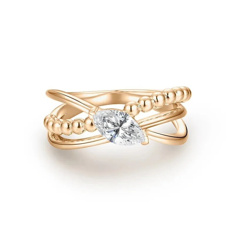 Moissanite Ring