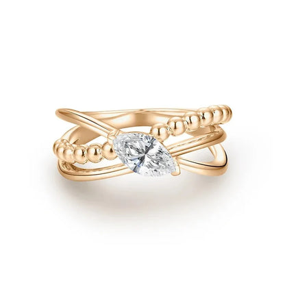 Moissanite Ring
