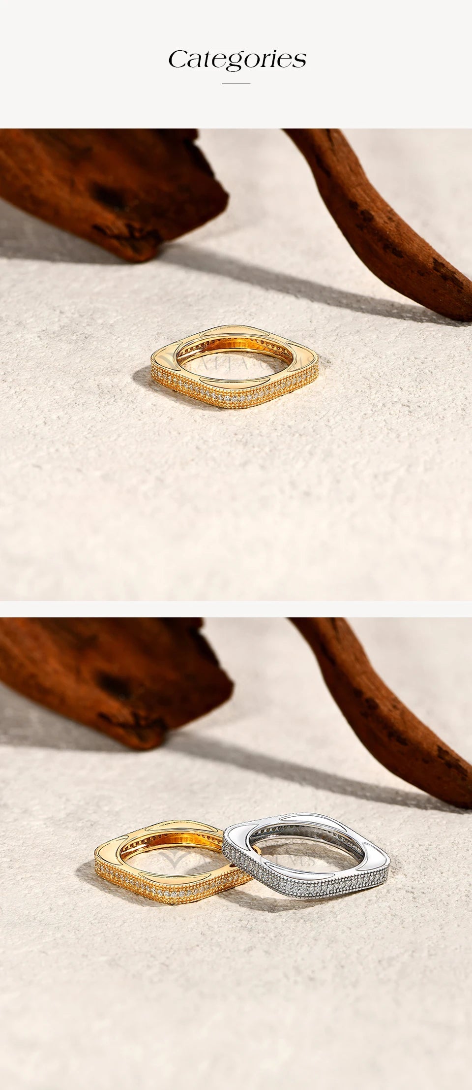 Moissanite Ring