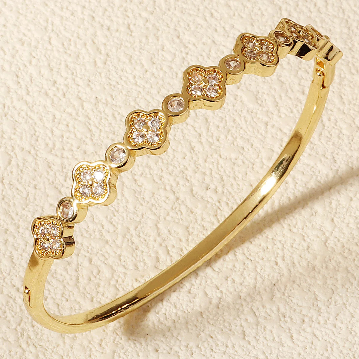 Zirconium Opening Bracelet